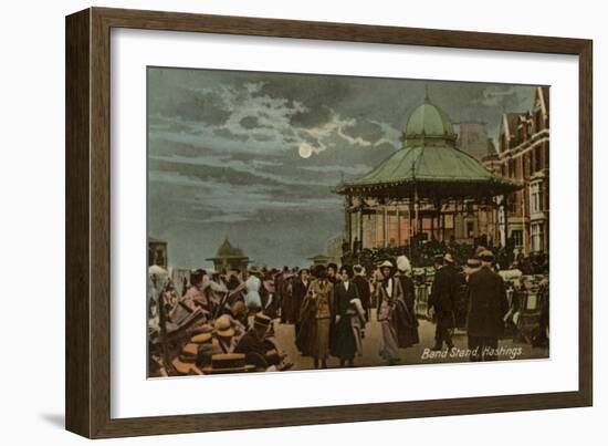 Band Stand, Hastings, Sussex, C1914-Milton-Framed Giclee Print