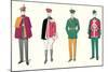 Band Uniforms-null-Mounted Art Print