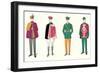 Band Uniforms-null-Framed Art Print