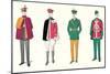 Band Uniforms-null-Mounted Art Print