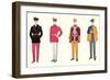 Band Uniforms-null-Framed Art Print