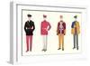 Band Uniforms-null-Framed Art Print