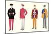 Band Uniforms-null-Mounted Art Print