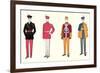 Band Uniforms-null-Framed Art Print