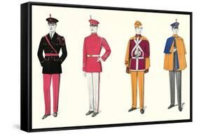 Band Uniforms-null-Framed Stretched Canvas