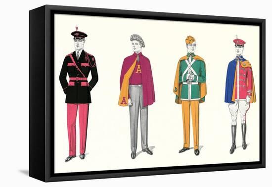 Band Uniforms-null-Framed Stretched Canvas