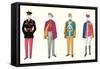 Band Uniforms-null-Framed Stretched Canvas