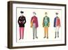 Band Uniforms-null-Framed Art Print