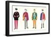 Band Uniforms-null-Framed Art Print