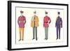 Band Uniforms-null-Framed Art Print