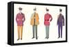 Band Uniforms-null-Framed Stretched Canvas