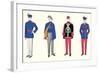 Band Uniforms-null-Framed Art Print