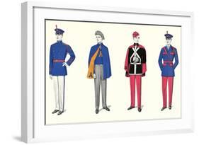 Band Uniforms-null-Framed Art Print