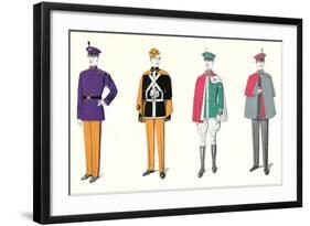 Band Uniforms-null-Framed Art Print