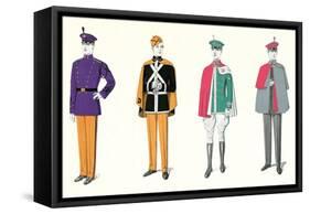 Band Uniforms-null-Framed Stretched Canvas