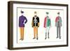 Band Uniforms-null-Framed Art Print