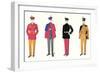 Band Uniforms-null-Framed Premium Giclee Print