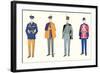 Band Uniforms-null-Framed Art Print