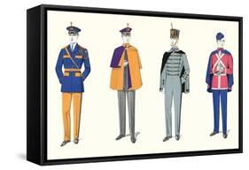 Band Uniforms-null-Framed Stretched Canvas