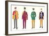 Band Uniforms-null-Framed Art Print