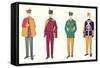 Band Uniforms-null-Framed Stretched Canvas