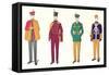 Band Uniforms-null-Framed Stretched Canvas