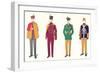 Band Uniforms-null-Framed Art Print