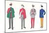 Band Uniforms-null-Mounted Art Print