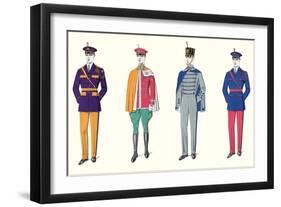 Band Uniforms-null-Framed Art Print