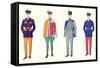 Band Uniforms-null-Framed Stretched Canvas