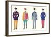 Band Uniforms-null-Framed Art Print