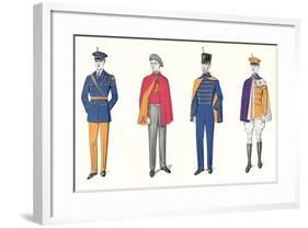 Band Uniforms-null-Framed Art Print