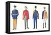 Band Uniforms-null-Framed Stretched Canvas