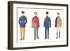 Band Uniforms-null-Framed Art Print