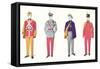 Band Uniforms-null-Framed Stretched Canvas