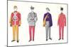 Band Uniforms-null-Mounted Art Print