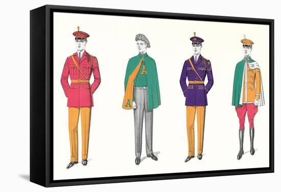 Band Uniforms-null-Framed Stretched Canvas