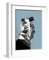 Bandaged Man-Enrico Varrasso-Framed Art Print