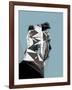 Bandaged Man-Enrico Varrasso-Framed Art Print