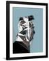 Bandaged Man-Enrico Varrasso-Framed Art Print