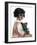 "Bandaged Paw,"February 10, 1923-Robert H. Ransley-Framed Giclee Print