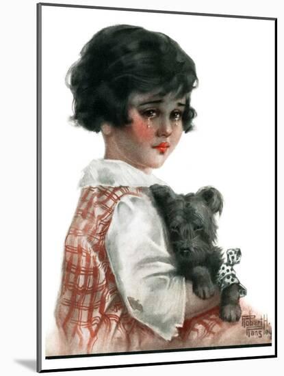 "Bandaged Paw,"February 10, 1923-Robert H. Ransley-Mounted Premium Giclee Print