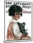 "Bandaged Paw," Saturday Evening Post Cover, February 10, 1923-Robert H. Ransley-Mounted Giclee Print