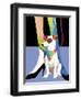 Bandana Dog-Patti Mollica-Framed Art Print