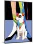 Bandana Dog-Patti Mollica-Mounted Art Print