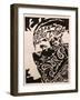 Bandana Man-Abstract Graffiti-Framed Giclee Print