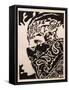 Bandana Man-Abstract Graffiti-Framed Stretched Canvas