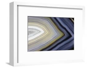 Banded agate close-up-Darrell Gulin-Framed Photographic Print