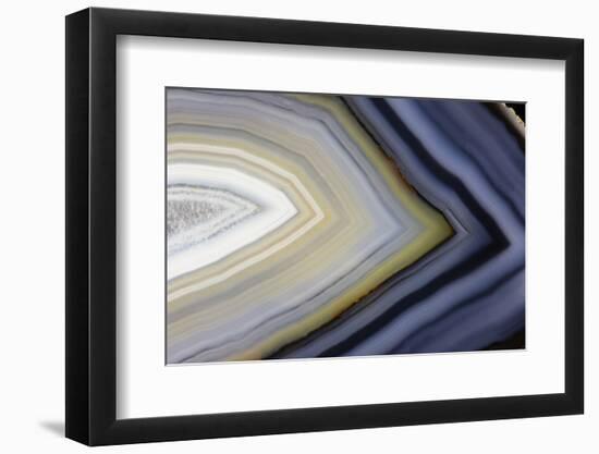 Banded agate close-up-Darrell Gulin-Framed Photographic Print