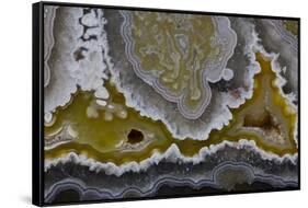 Banded Agate, Quartzsite, AZ-Darrell Gulin-Framed Stretched Canvas